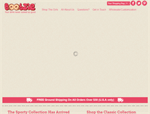 Tablet Screenshot of boobzie.com